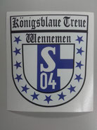 Fanclub-Autoaufkleber (Siebdruck)